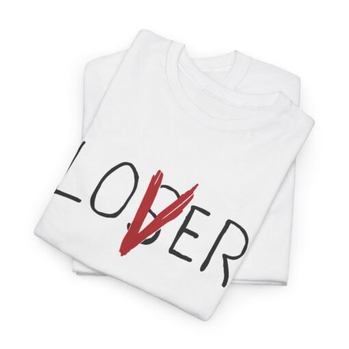 🩸 "Loser / Lover" Unisex T-Shirt – Bold, Twisted, and Totally Iconic - Image 4