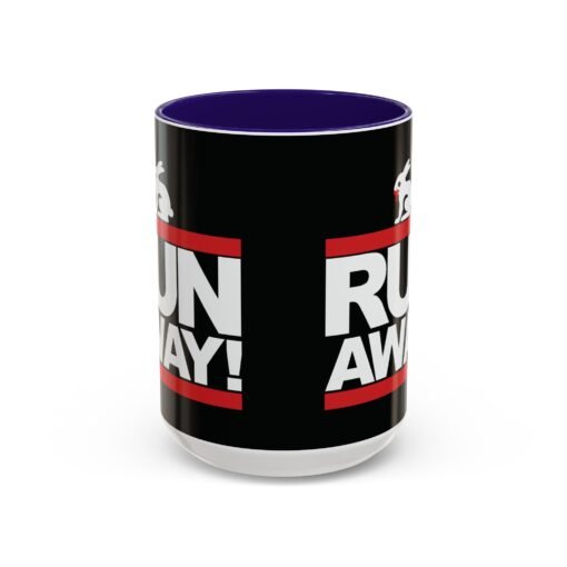 🐇 RUN AWAY Accent Color Mug – Monty Python Mayhem with Every Sip - Image 25