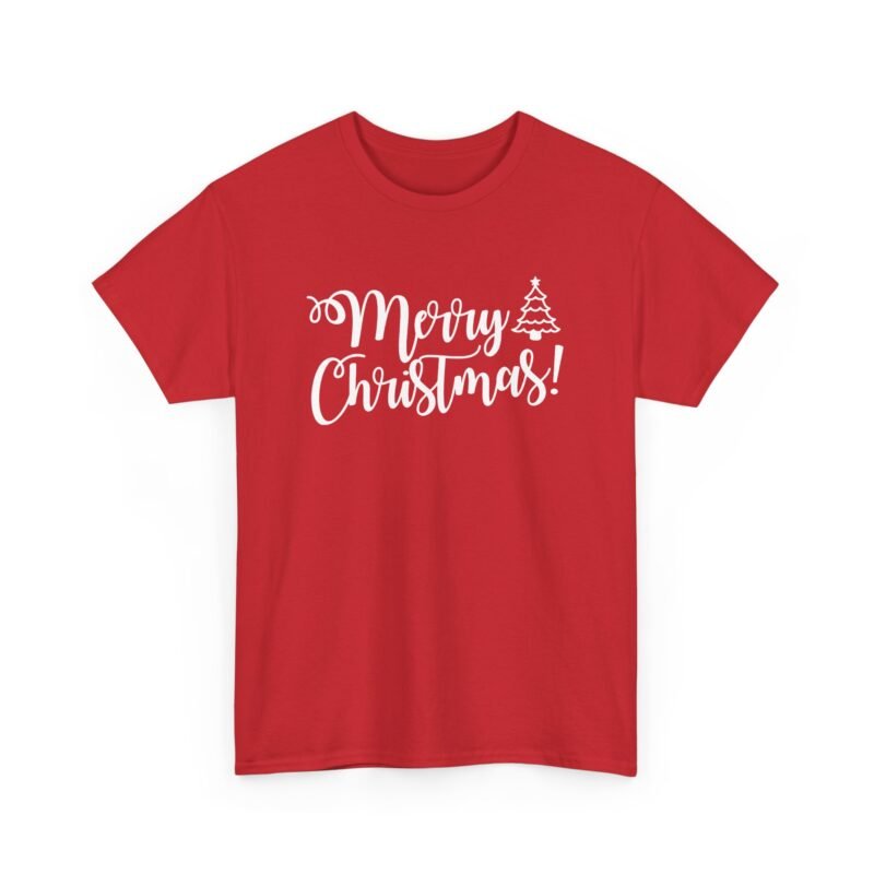 🎄 Merry Christmas Unisex T-Shirt – Festive Vibes, Comfy Feels
