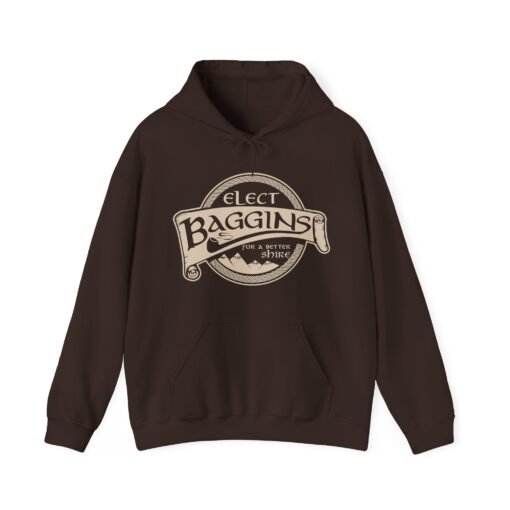 🌿 Elect Baggins for The Shire Unisex Hoodie – Cozy Gear for Campaigning Hobbits - Image 16