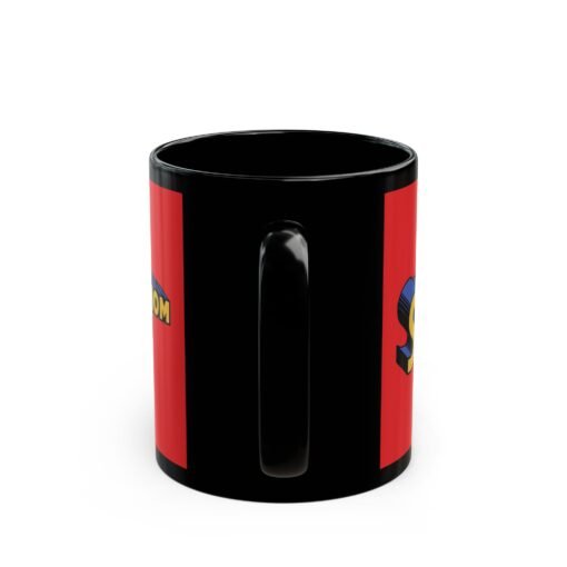 🦸‍♀️ Supermom Black Mug – Fuel for the Everyday Hero - Image 5