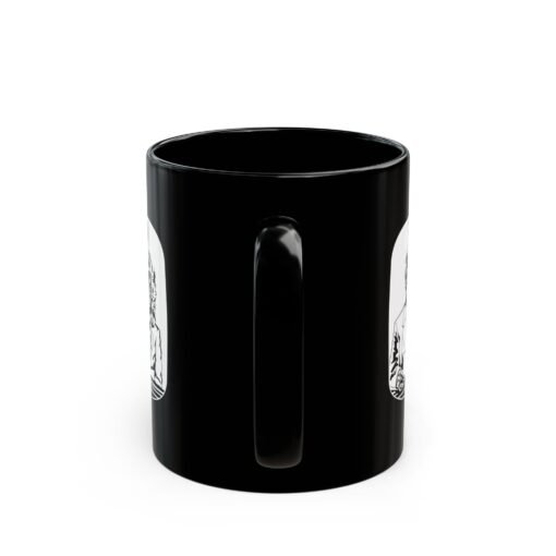 ☕👽 Watch TV Black Mug – Sip the Message, Straight from They Live - Image 5