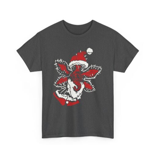 🎅👹 Demogorgon Santa Unisex T-Shirt – Upside Down Holiday Vibes - Image 13