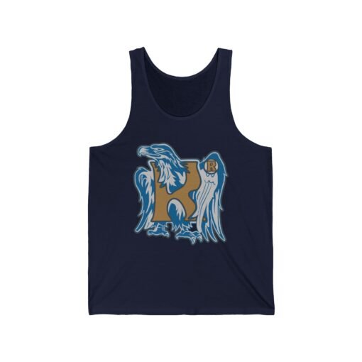 🦅 House of Eagle Unisex Jersey Tank Top – Smart Style, Cool Comfort - Image 9