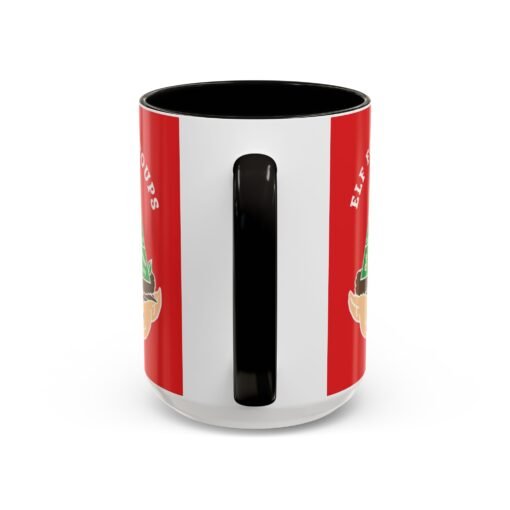 ☕🍬 Elf Food Groups Color Accent Mug – Sweet Sips from the North Pole - Image 51