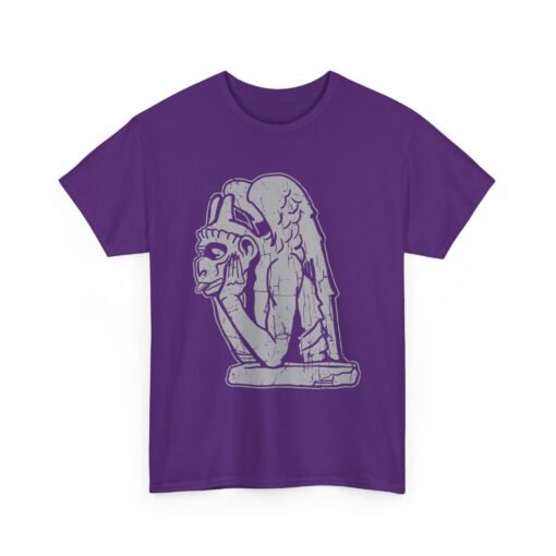 🗿🌙 Gargoyle Gaze Unisex T-Shirt – Stone Cold Guardian Style - Image 19
