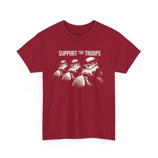 👕 Support the Troops Unisex T-Shirt – A Galactic Twist on Classic Camaraderie - Image 20
