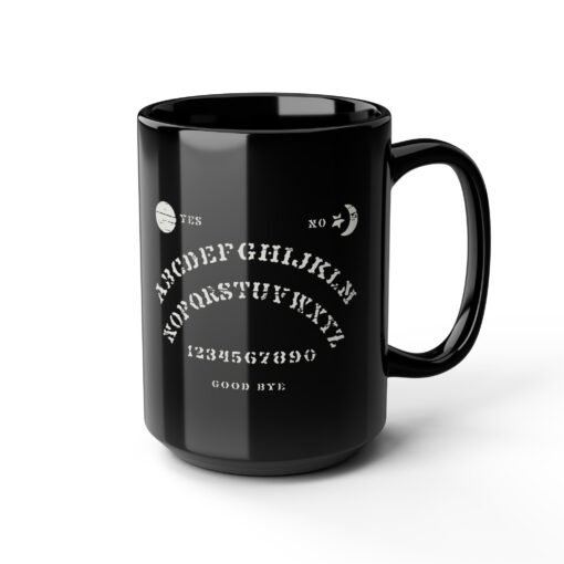 ☕🔮 Ouija Board Black Mug – Sip with a Spirit of Mystery - Image 12