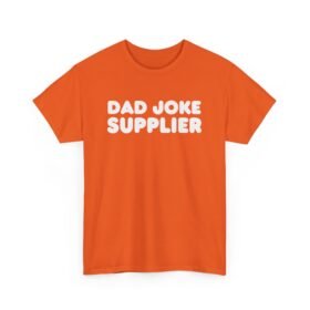 😄👕 Dad Joke Supplier Unisex T-Shirt – Puns Delivered Daily