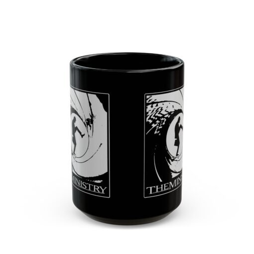🕴️ Ministry of Silly Walks x James Bond Black Mug – Sip with Style... and a Stumble - Image 5