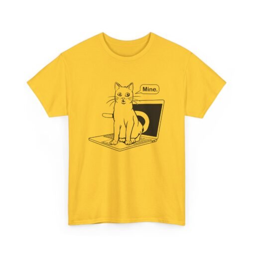 🐱💻 Cat on Laptop Unisex T-Shirt – Productivity? Never Heard of It. - Image 16