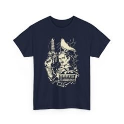 ⚡🕊️🔫 Tesla Strikes Again Unisex T-Shirt – Science, Sass & Static
