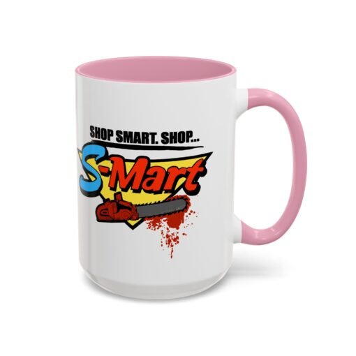 ☕️ Shop Smart... Shop S-Mart Color Accent Mug – Groovy Sips Start Here - Image 82