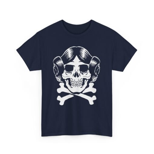 ☠️👸 Rebel Skull Unisex T-Shirt – Princess Power with a Dark Twist - Image 18