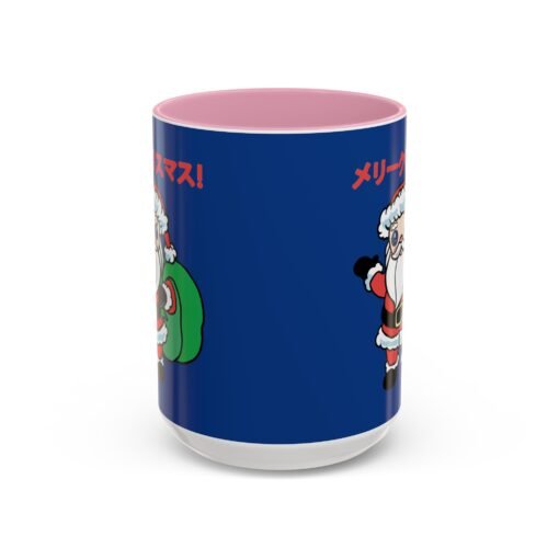 ☕ Kawaii Santa Color Accent Mug – メリークリスマス with Every Sip - Image 41