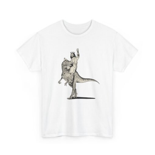 🦕✝️ Jesus Rides a Dinosaur Unisex T-Shirt – Prehistoric Praise & Holy Hilarity - Image 11