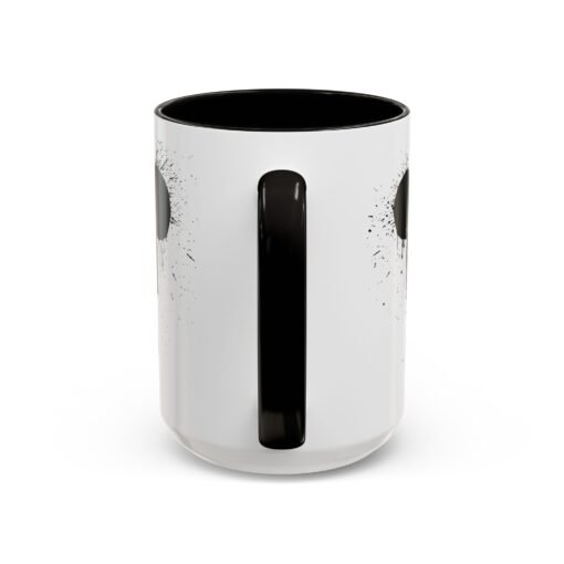🐭☣️ Gas Mask Mouse Accent Mug – Sip with a Side of Strange - Image 51
