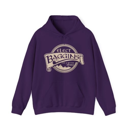 🌿 Elect Baggins for The Shire Unisex Hoodie – Cozy Gear for Campaigning Hobbits - Image 14