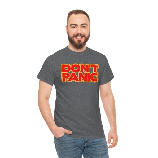 👕 Don't Panic Unisex T-Shirt – Stay Cool, Look Cooler - Image 3