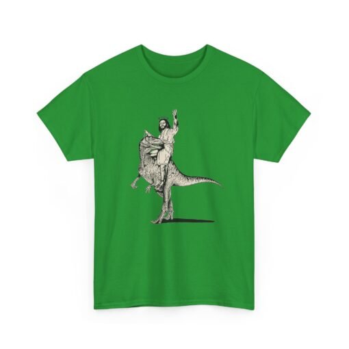 🦕✝️ Jesus Rides a Dinosaur Unisex T-Shirt – Prehistoric Praise & Holy Hilarity - Image 18