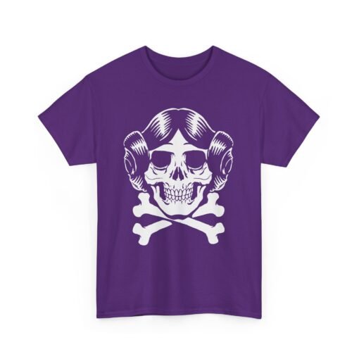 ☠️👸 Rebel Skull Unisex T-Shirt – Princess Power with a Dark Twist - Image 19