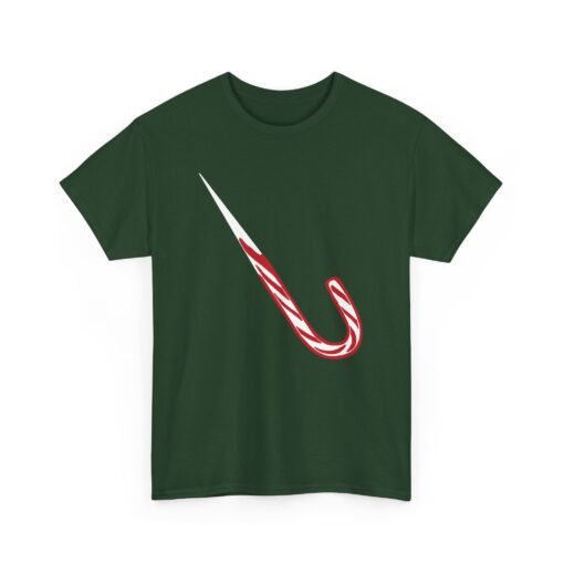 🍭🔪 Candy Cane Shiv Unisex T-Shirt – Sweet but Deadly Holiday Humor - Image 12
