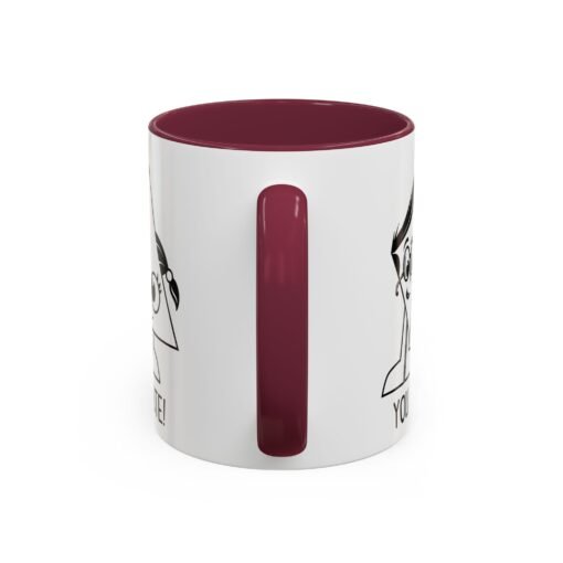🔺 You Are Acute – Color Accent Mug (11 or 15 oz) 😄 - Image 35