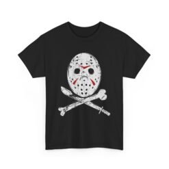 🏴☠️🔪 Camp Slasher Unisex T-Shirt – The Jolly Roger of Horror