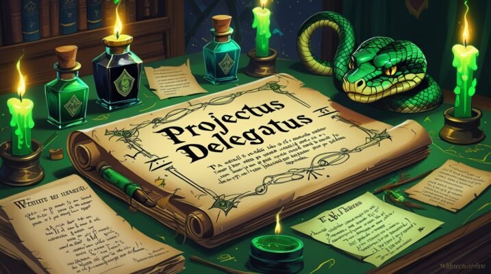 Secret Spell Scroll: “Projectus Delegatus”