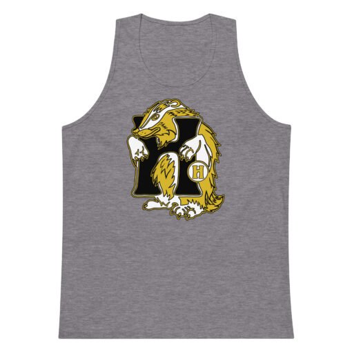 🦡💛 House of Badger Men’s Premium Tank Top – Strength, Loyalty, and Laid-Back Style - Image 21