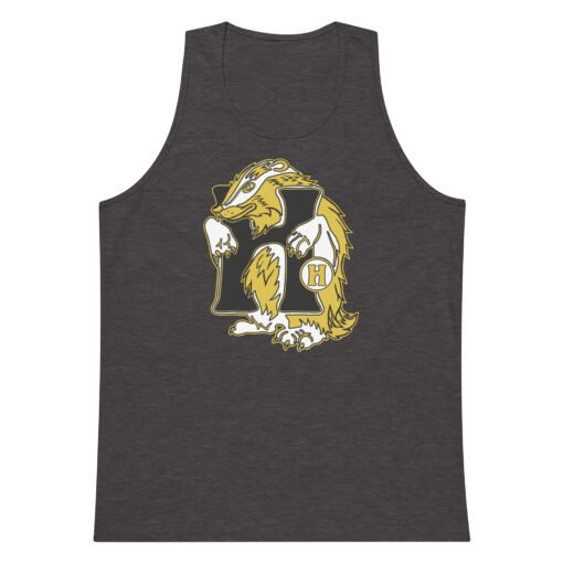 🦡💛 House of Badger Men’s Premium Tank Top – Strength, Loyalty, and Laid-Back Style - Image 17