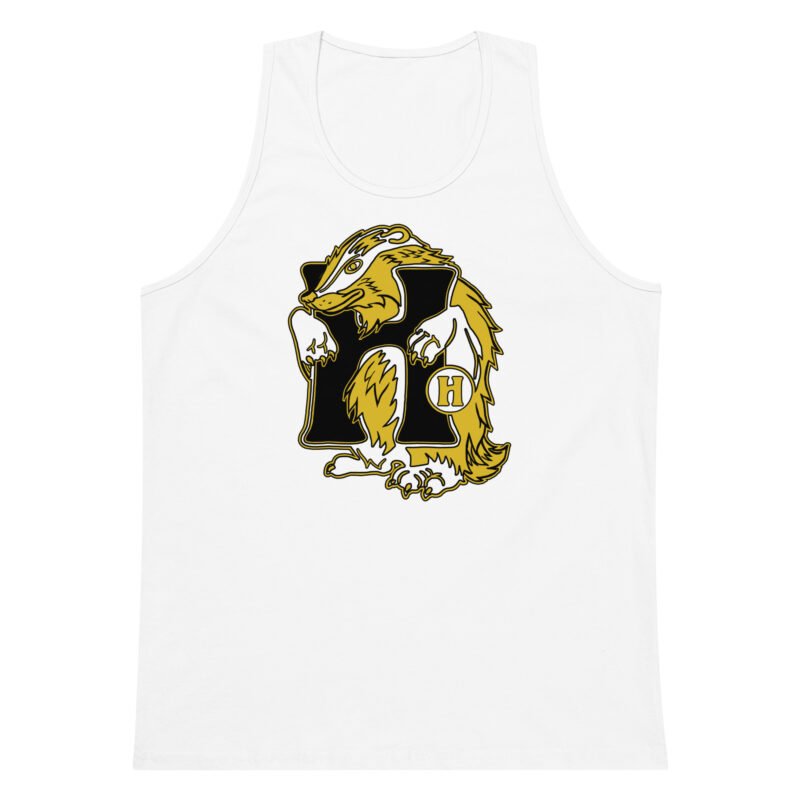 🦡💛 House of Badger Men’s Premium Tank Top – Strength, Loyalty, and Laid-Back Style