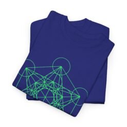 Alternative view of Metatron's Cube Diagram | Unisex | Heavy Cotton | T-Shirt | Math | Geometry