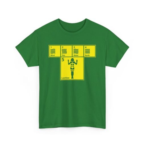 🌪️🌊🔥🌍✨ Elemental Chart Unisex T-Shirt – Wind, Water, Fire, Earth... and Leeloo - Image 14