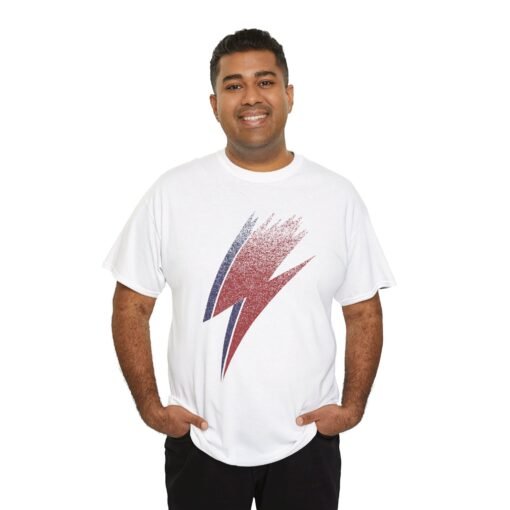 ⚡🎸 Starman Vibes Unisex T-Shirt – Lightning Bolt Legacy - Image 6