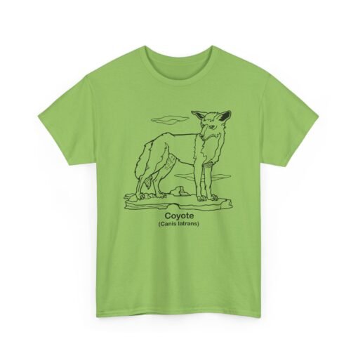 🌵🐺 COYOTE (Canis latrans) Unisex T-Shirt – Wild, Wily, and Worn with Pride - Image 15