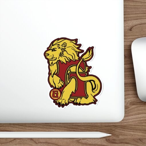 🦁 House of Lion Outdoor Sticker – Stick Your Courage Anywhere - Image 17