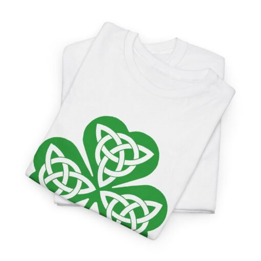 🍀 Celtic Knot Shamrock – Unisex T-Shirt - Image 6