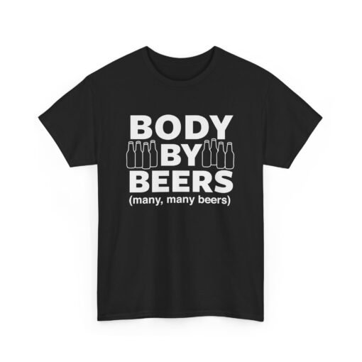 🍻💪 Body By Beers Unisex T-Shirt – Fueled by Foam & Fun - Image 10