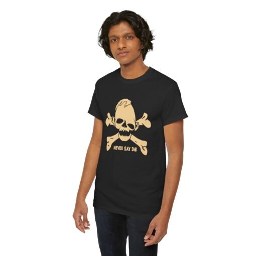 ☠️🏴‍☠️ Never Say Die Unisex T-Shirt – Goonies-Inspired Pirate Power - Image 6