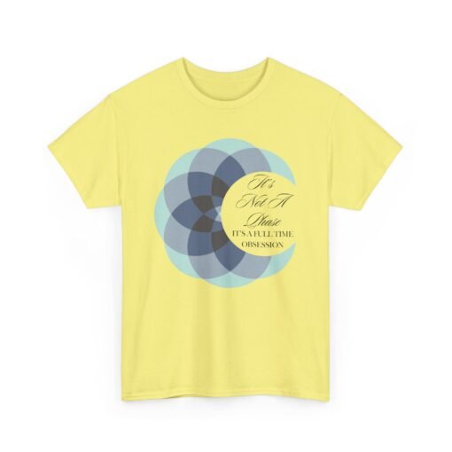 🌕🔷 It’s Not a Phase, It’s a Full-Time Obsession Unisex T-Shirt – Lunar Love in Polygon Style - Image 16