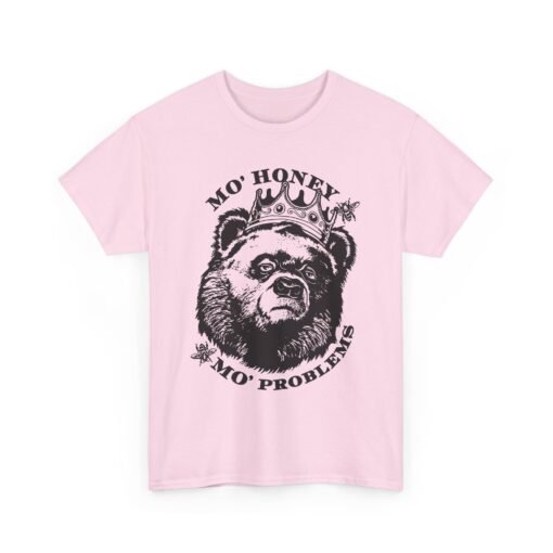 🐻👑 Mo' Honey Mo' Problems Unisex T-Shirt – Royal Bear Energy - Image 20