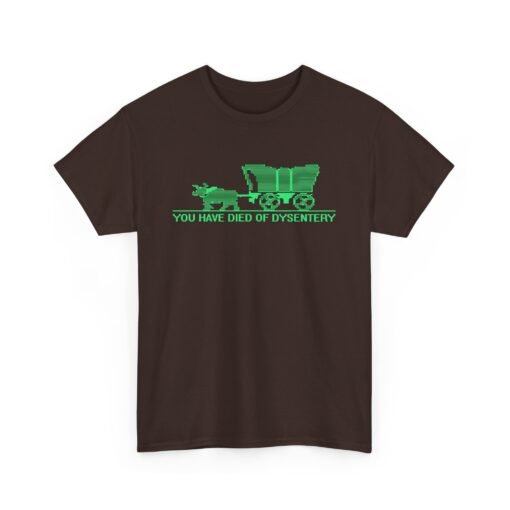 You Have Died of Dysentery – Unisex Retro Gamer T-Shirt - Image 10