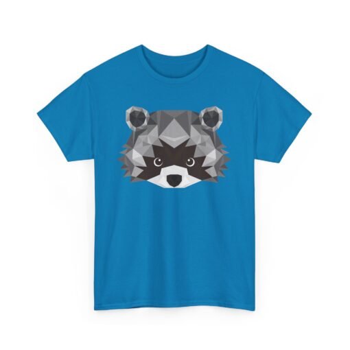 🦝🔷 Polygon Raccoon Face Unisex T-Shirt – Clever, Curious, and Cool - Image 18