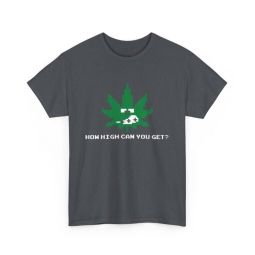 🕹️🌿 How High Can You Get? Unisex T-Shirt – Retro Vibes, Elevated Mindset - Image 15