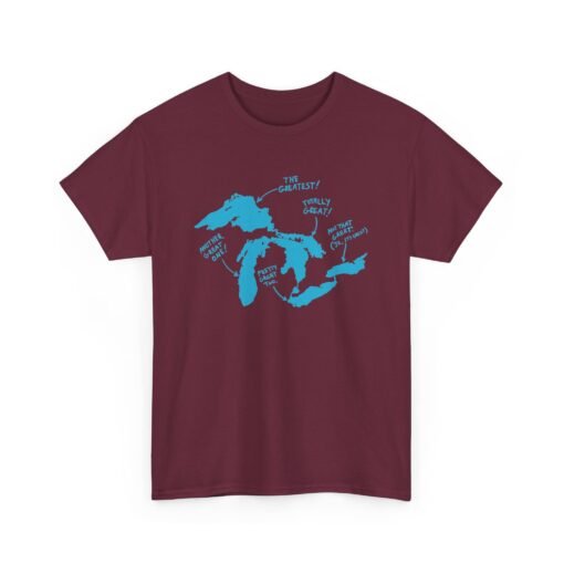 🌊👕 All Great Everything Unisex T-Shirt – Celebrate the Lakes, Label the Legends - Image 14