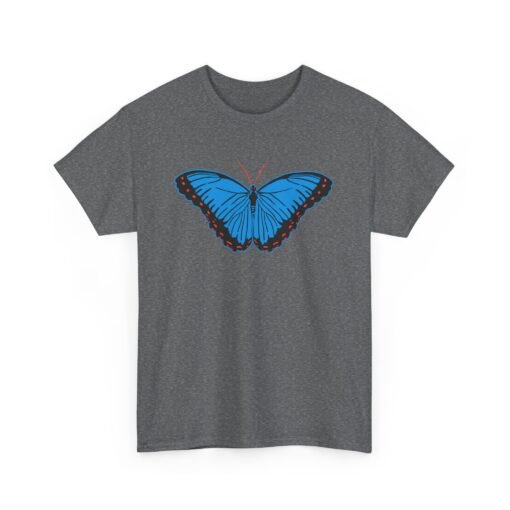 🦋💙 Blue Morpho Butterfly Unisex T-Shirt – Nature’s Radiance in Flight - Image 15