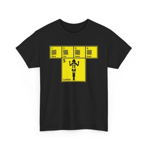🌪️🌊🔥🌍✨ Elemental Chart Unisex T-Shirt – Wind, Water, Fire, Earth... and Leeloo - Image 11
