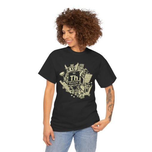 ⚡🔬 Thorium Unisex T-Shirt – The Elemental Avenger - Image 6