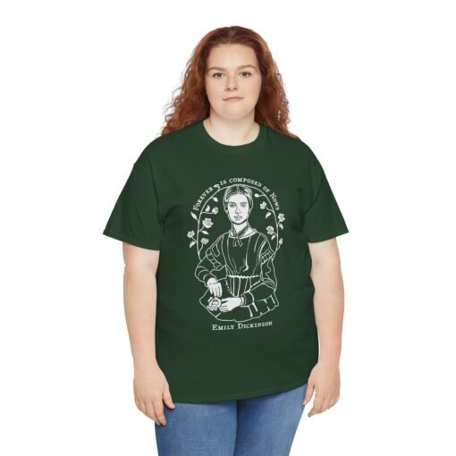 Emily Dickinson "Forever Is Composed of Nows" – Unisex T-Shirt - Image 5